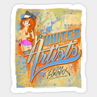 UNITED ARTISTS 2 Sticker